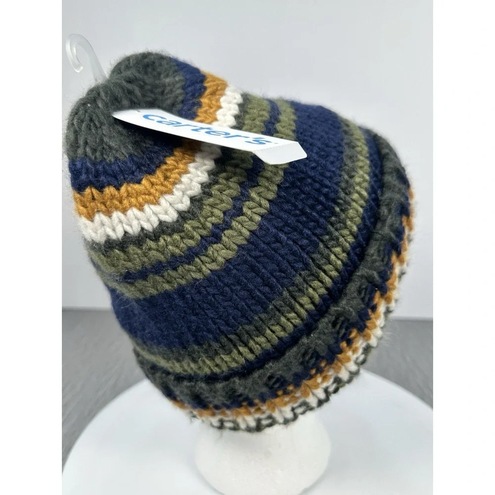 Toddler Knit‎ Winter Hat Beanie Lining Size 2-4T Winter Ski Snow Outdoor Cap